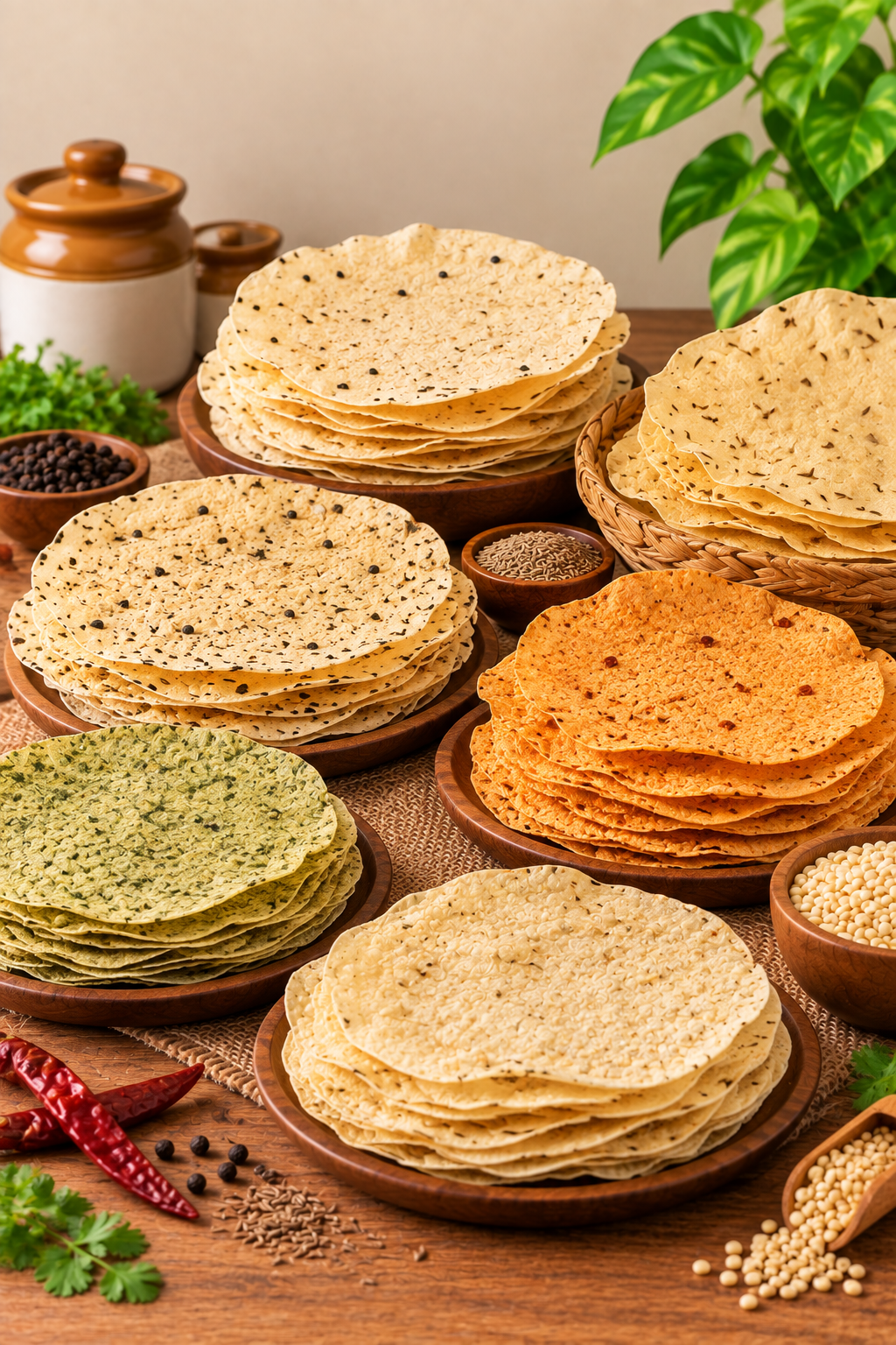 Papad & Shevai
